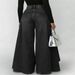 2027 Fashion European-USA Style Cowboy Pants Women Mid Waist Denim-Like Long Swing Pure Color Jeans S-3XL_ecoleips.com