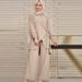 2025 Autumn New Muslim Women's Fashion Loose Casual Two-Piece Set_ecoleips.com