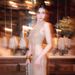 Women's Clothing High End Boutique Fashionable Hot Diamond Oblique Shoulder Hollow Waist Fishtail Sleeveless Dress Evening Dress_ecoleips.com
