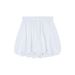 White Fluffy Petal Skirt-pants For Women, Summer Thin High-waisted Loose Casual Pants, Slimming A-line Ballet Shorts_ecoleips.com