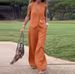 Women's Clothing Summer New Cotton And Linen Sleeveless Vest Vest Trousers Two Piece Suit Female Casual Fashion Suit_ecoleips.com
