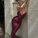cross-border Women's Clothing 2025 Autumn New Fashion Sexy Party Backless Lace-up Ruched Butt-lifting Dress_ecoleips.com