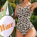 Fashion Women's Halter Backless Swimsuit One Piece Sexy Printed American Design For Vacation Pool Party_ecoleips.com