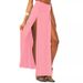 Trendy Women's Hot Sexy High-Waisted Skirt With Front Opening Long Floor-Length Dress_ecoleips.com