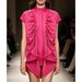 Women's Clothing Elegant Ruffle Hem Sleeveless Blouse Chic Peplum Top For Office Night Out_ecoleips.com