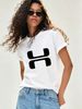 Women’s Street Style Graphic T-Shirt, Round Neck Casual Tee For Comfortable Summer Wear_ecoleips.com