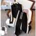 Women's Clothing Personalized Embroidered Hooded Sweatshirt High Waist Slim Trousers Suit_ecoleips.com