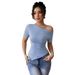European And American Cross-border Independent Site 2025 Spring/summer New Slim-fit Irregular_ecoleips.com