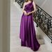 Women's Clothing New Elegant Long Solid Color One Shoulder Ball Banquet Slim Dress Skirt_ecoleips.com