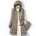 Lightweight Detachable Hood Down Coat For Women, Slim Fit Long Puffer Jacket With Warmth, Fashionable Winter Outerwear For Plus Size_ecoleips.com