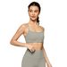 New Style Hollowed Out Cross Back Sports Bra With Thin Straps And Square Neck, Sexy Yoga Bra Available For Dropshipping._ecoleips.com