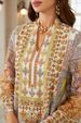 Muslim Women's Long Dress 2026 New Arrival, European And American Style, Long Sleeve Printed Rhinestone Water Drill Dress, Cross-Border Fashion_ecoleips.com