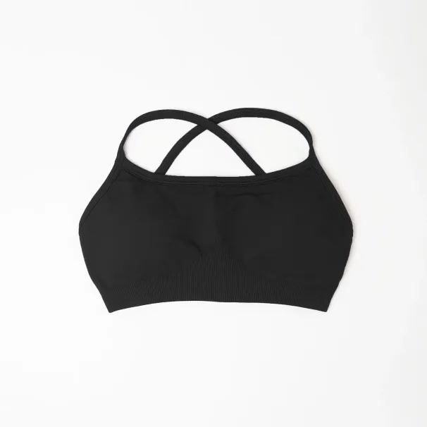 NCLAGEN Sports Bra Seamless Yoga Top Women Fitness Article Gym Active Wear Back Cross Workout Push-up Fitness Running Underwear_ecoleips.com