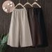 Suitable For All Seasons 【】Flowing Wide-Leg For Women, Spring/Summer New Thin Style, Artistic Loose High-Waist Slimming Casual Long Pants_ecoleips.com
