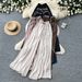 High-Waisted Wide-Leg Pants Korean Style Casual Women's Elastic Waistband Flattering Relaxed Fit For Commuting_ecoleips.com