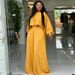 Women's Clothing Spring And Summer New Round Neck Irregular Lantern Sleeve Top Beaded Wide Leg Pants Suit_ecoleips.com