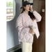 Winter New Thin Cotton-padded Jacket Autumn And Winter Cotton-padded Rhombus Jacket Cold-proof Clothing Cotton-padded Jacket_ecoleips.com