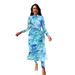 Muslim Swimsuit Conservative Floral Print Women's Three-Piece Swimsuit Set Long Sleeve Beachwear With Beach Skirt For Swimming And Water Sports_ecoleips.com