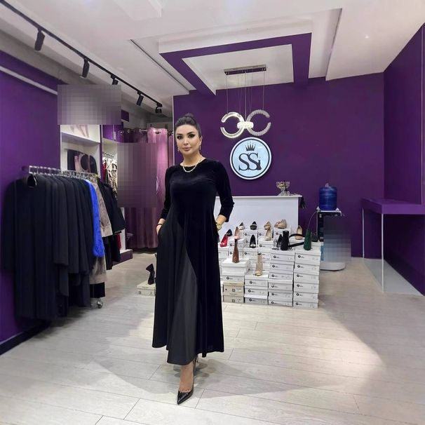 Modest Abaya Dress Sexy Slit Dress For Women Autumn New Fashion Muslim Clothing_ecoleips.com