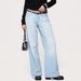 Women's Clothing High Waist Straight Leg Jeans Classic Blue Casual Denim Trousers Loose Fit Washed High Waist_ecoleips.com
