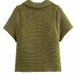 New Lapel Temperament Single-breasted Versatile Knitted Sweater Top_ecoleips.com