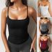DiYun Women's Slim Fit Knitted Camisole Y2K Tops Solid Color Sexy Outdoor Spring Summer European American Style_ecoleips.com