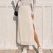 New Women's Side Slit Mesh Skirt Elastic Waist Bodycon Style In Stock Clothing Style_ecoleips.com
