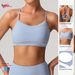 European And American Style Nude-feel Quick-dry Push-up Yoga Bra Beautiful Back, Shockproof Sports Underwear, Running_ecoleips.com