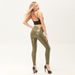 Women's Clothing PU Leather Pants Autumn And Winter New Colorful High Waist Tight Slimming Outer Wear Leggings_ecoleips.com