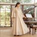 AB320 Muslim Evening Dress Arabic Dubai Gown Mesh Embroidery Sequin Robe_ecoleips.com