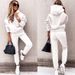 Polyester Fleece Lounge Set – Long-Sleeve Minimalist Two-Piece (S-3XL, 7 Colors) – From WFH To Weekend Warrior"_ecoleips.com