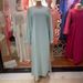 Women's Clothing Muslim High Neck Button Two Piece Set Solid Color Long Sleeved Middle Eastern Dress Rhinestone Embellishments Arabic Fashion Style_ecoleips.com