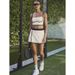 Women's Clothing Women's Contrast Color Tennis Dress Set - Sleeveless Top With Sport Skirt Outfit_ecoleips.com