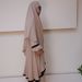 Verve New Muslim Casual Robe Women's Fashion Three-Piece Set ABAYA_ecoleips.com