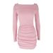 AC452 European And American Cross-border Early Spring 2024 New Slim-fit Long-sleeve Bodycon Dress For Women_ecoleips.com