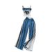 Women's Clothing Fashion Casual Suit For Women In Summer Retro Letter Embroidery Suspenders Short Vest High Waist Denim Wide Leg Pants_ecoleips.com