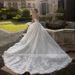 Wedding 2025 Spring/Summer Backless Mermaid Tail Gown Vintage Slimming Long Sleeve Dress_ecoleips.com