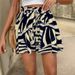 Tropical Print Palazzo Shorts – Flowy Beach Wrap Skirt Pants For Women (S-2xl, 12 Boho Patterns, Lightweight Polyester, Elastic Waist)_ecoleips.com