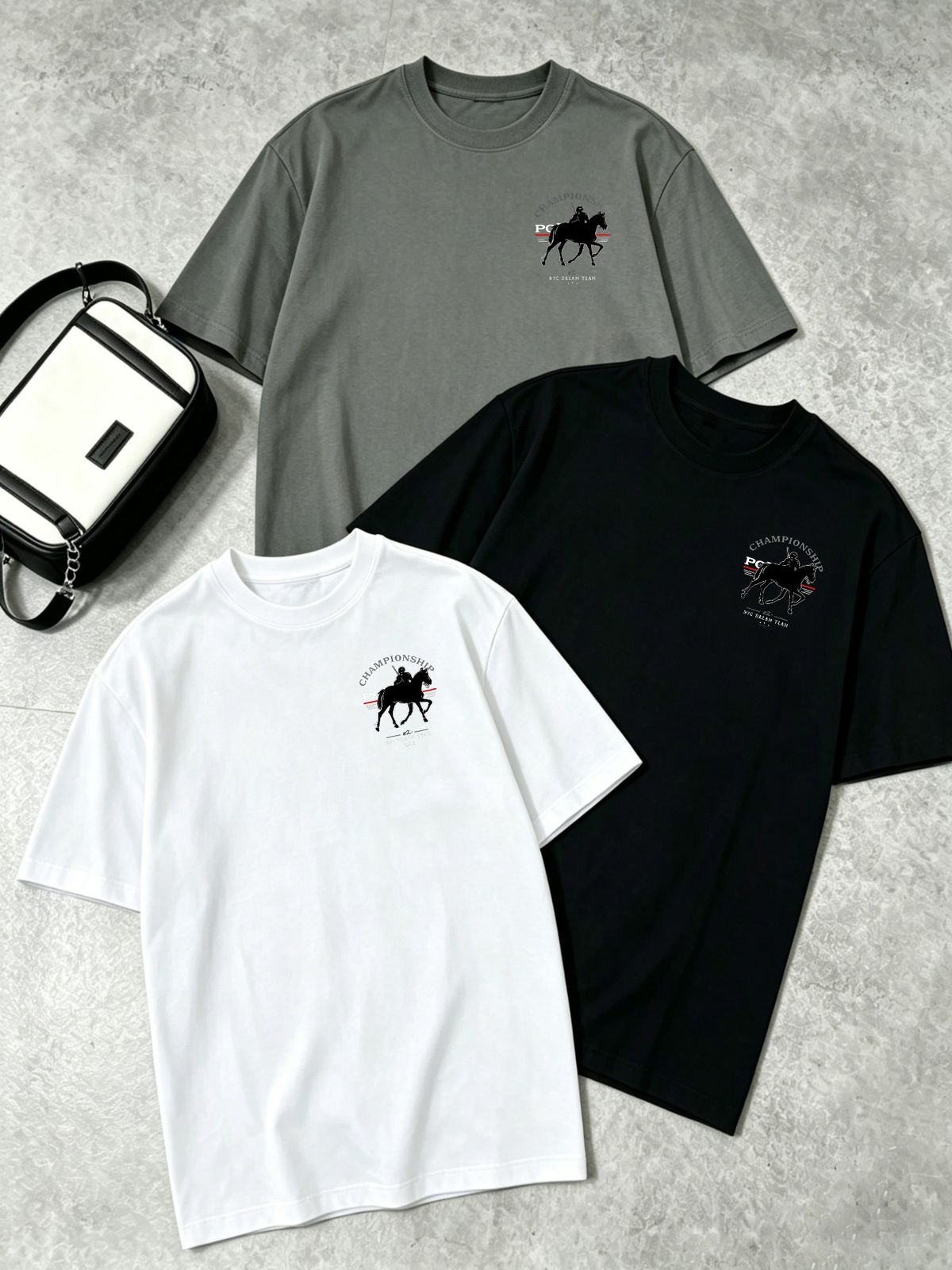 Women's 3-Pack Summer Essential Tees, Lightweight Breathable Crew Neck T-Shirts For Daily Casual Comfort_ecoleips.com