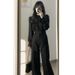 Early Autumn Outfit For Women 2026 New Style Cool Chic Black Shirt And Suit Pants High-end Fashion Two-piece Set_ecoleips.com