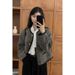 French Retro Style Women's Jacket, High-end, Trendy, Slimming, Short Cardigan Top For Spring_ecoleips.com