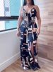 New Women's Clothing Fashion Printing Temperament Leisure Two Piece Trouser Suit_ecoleips.com