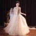 Women Understated Luxury Niche Style High End Sophisticated Elegant Ethereal French Style Tulle Dress For Petite Perfect_ecoleips.com