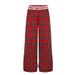 Unisex Vintage Checkered Wide Leg Pants 90s Grunge Plaid Trousers For Men And Women_ecoleips.com