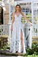 Women's Elegant Temperament Printed Dress Slim Fit Swing Long Suspender Holiday Dress for Spring And Summer Hot Sale_ecoleips.com