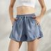 Sports Shorts Women's Summer New Loose Double Pocket Fake Two-piece Running Fitness Shorts Women's Casual Quick Drying Yoga Pants_ecoleips.com