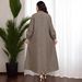 Cross-border Middle Eastern Eid Al-Adha Arab Dubai Muslim Daily Casual Robe Plus Size Dress_ecoleips.com