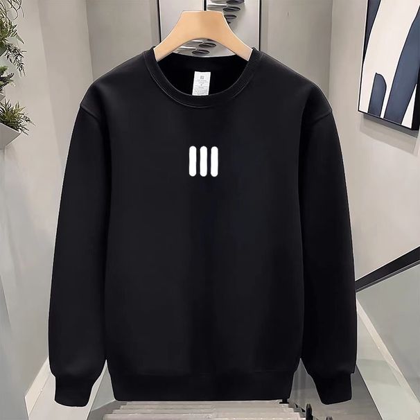 FW25 Matching Couple Cotton Crew Neck Sweatshirt - His & Hers_ecoleips.com