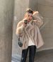 Women’s Double-Layer Faux Fur Coat – Oversized Lapel Winter Jacket (S/M/L/XL, Taupe/Gray/Camel)_ecoleips.com