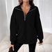 Men's & Women's Half Zip Pullover Hoodie - Soft Fleece Lined Sweatshirt With Kangaroo Pocket, Streetwear Casual Long Sleeve Unisex Outerwear_ecoleips.com